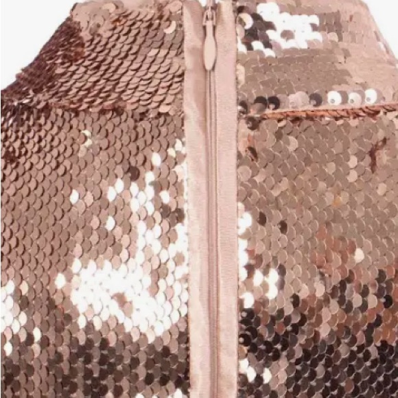 Ted Baker Sequin Blouse in Gold and Silver - Picture 4 of 7